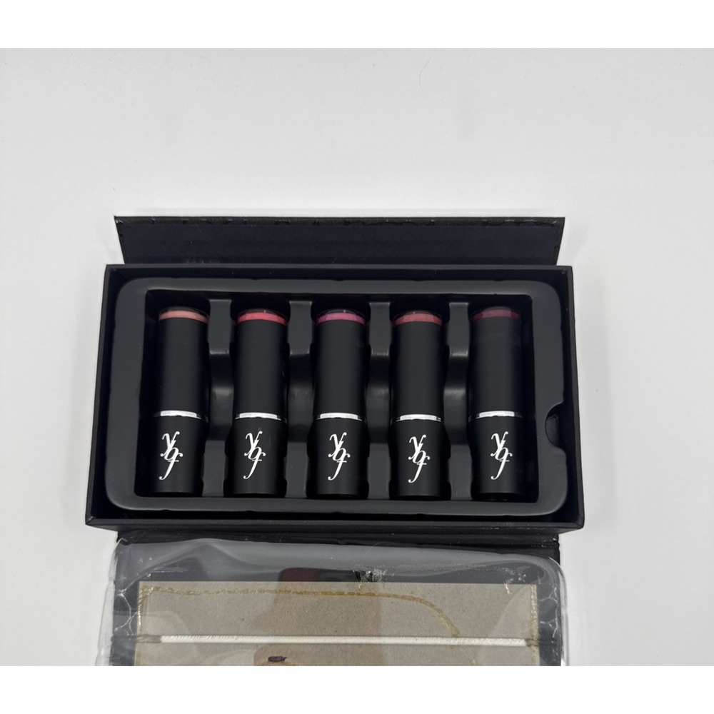 Ybf Delipcious Muli-Color 5 Lipstick Collection Set New In Box